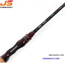 Спиннинг кастинговый JS COMPANY BIXOD B2 BC662ML Hard Bait 1,98 м 3,5-14 г Mod-Fast Тубус 